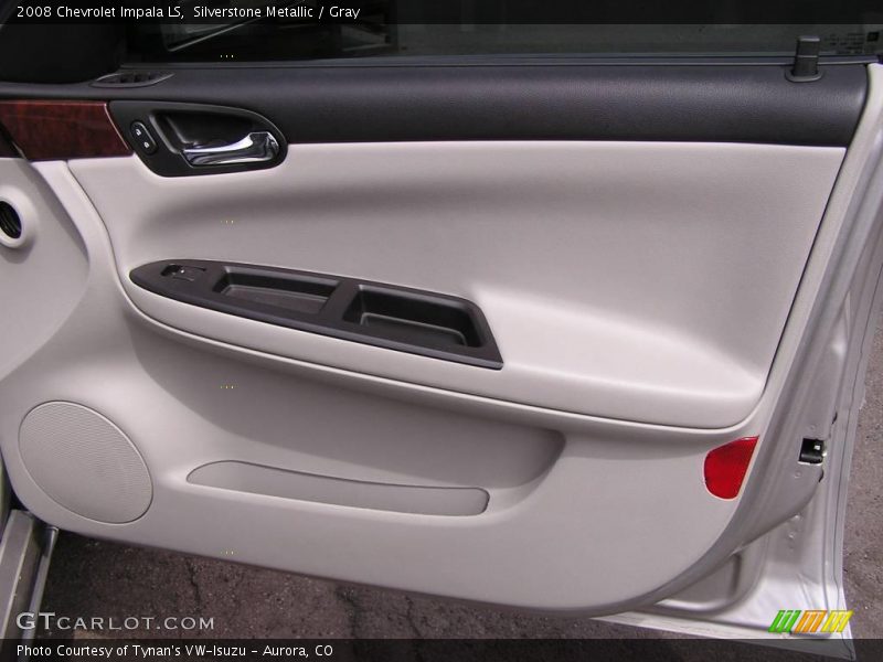 Silverstone Metallic / Gray 2008 Chevrolet Impala LS