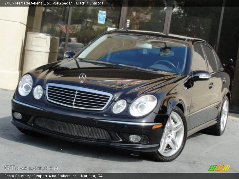 Black / Charcoal 2006 Mercedes-Benz E 55 AMG Sedan
