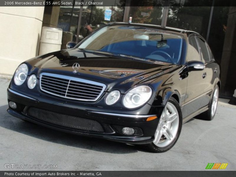 Black / Charcoal 2006 Mercedes-Benz E 55 AMG Sedan