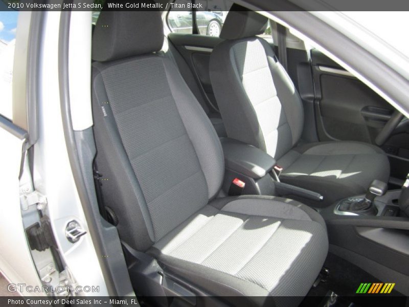 White Gold Metallic / Titan Black 2010 Volkswagen Jetta S Sedan