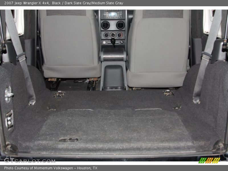 Black / Dark Slate Gray/Medium Slate Gray 2007 Jeep Wrangler X 4x4