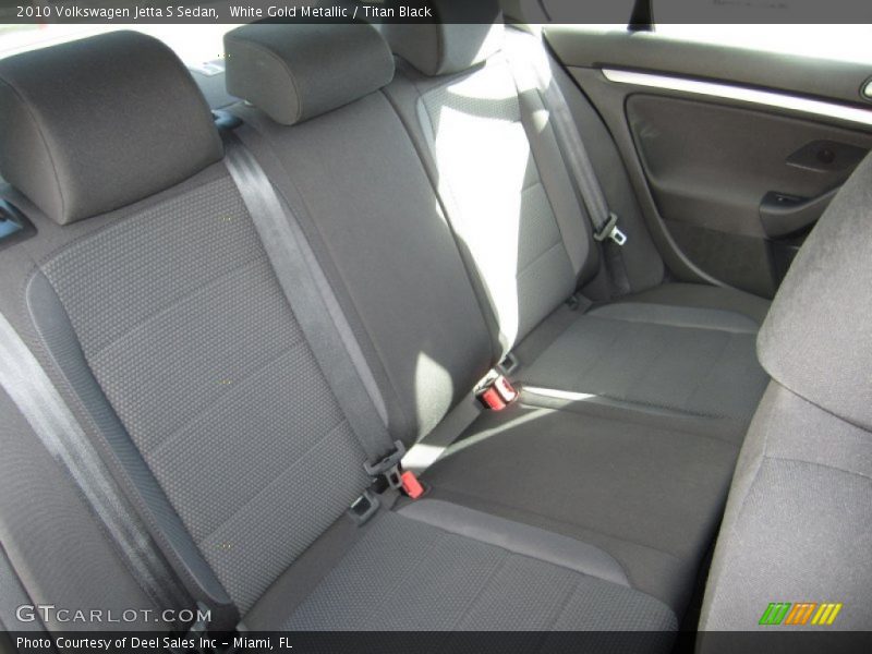 White Gold Metallic / Titan Black 2010 Volkswagen Jetta S Sedan