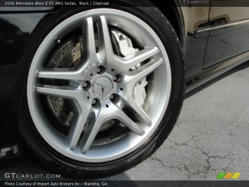 Black / Charcoal 2006 Mercedes-Benz E 55 AMG Sedan