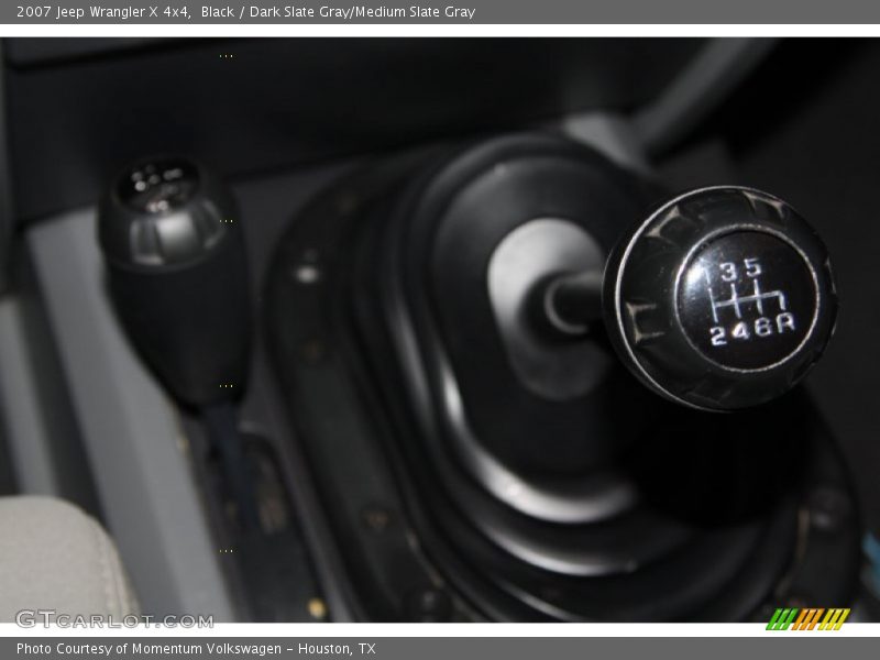 Black / Dark Slate Gray/Medium Slate Gray 2007 Jeep Wrangler X 4x4
