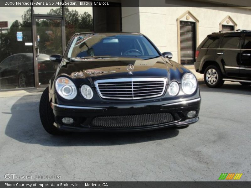Black / Charcoal 2006 Mercedes-Benz E 55 AMG Sedan