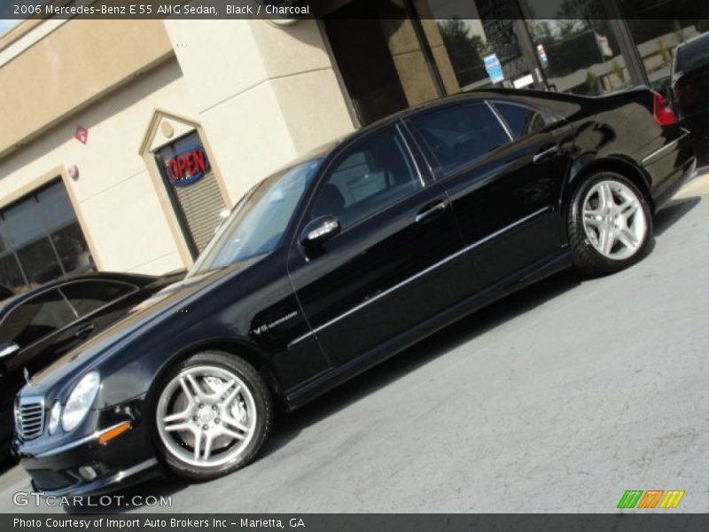 Black / Charcoal 2006 Mercedes-Benz E 55 AMG Sedan