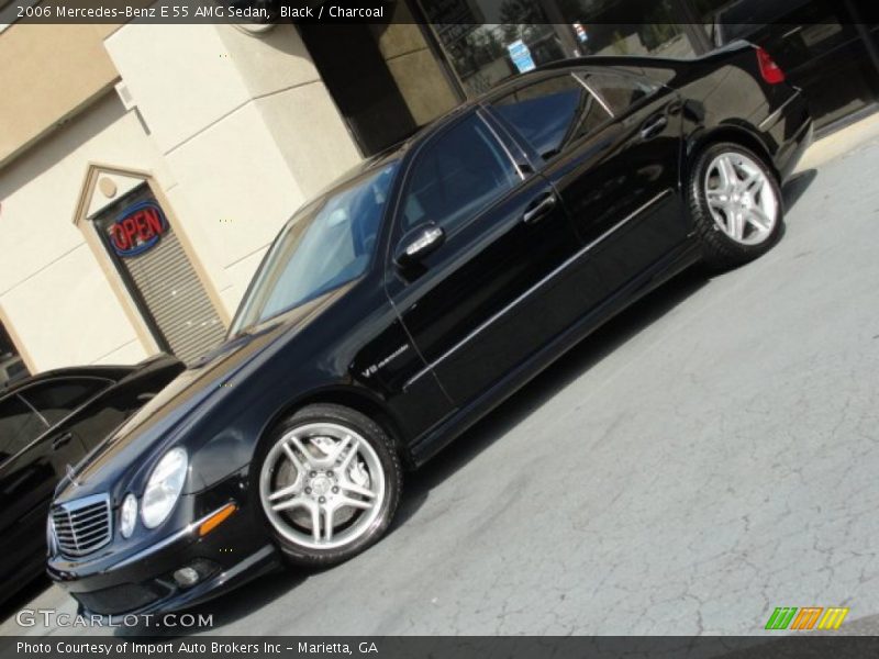 Black / Charcoal 2006 Mercedes-Benz E 55 AMG Sedan