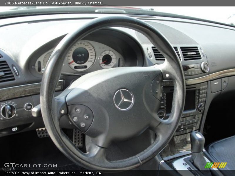 Black / Charcoal 2006 Mercedes-Benz E 55 AMG Sedan