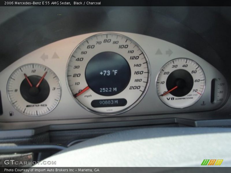 Black / Charcoal 2006 Mercedes-Benz E 55 AMG Sedan