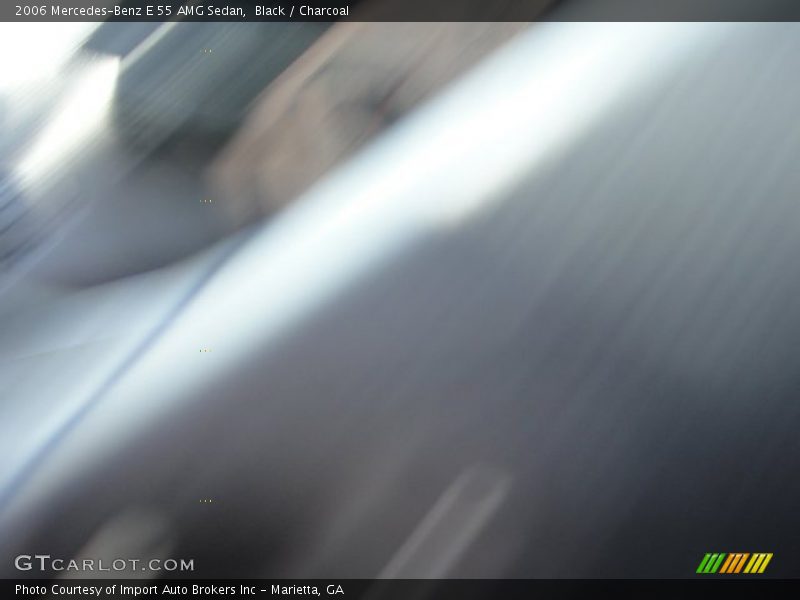 Black / Charcoal 2006 Mercedes-Benz E 55 AMG Sedan