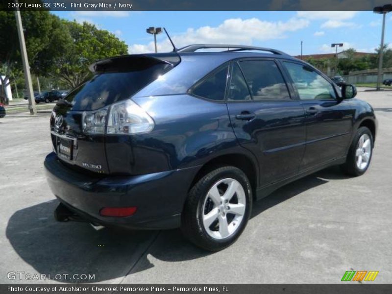Flint Gray Mica / Ivory 2007 Lexus RX 350