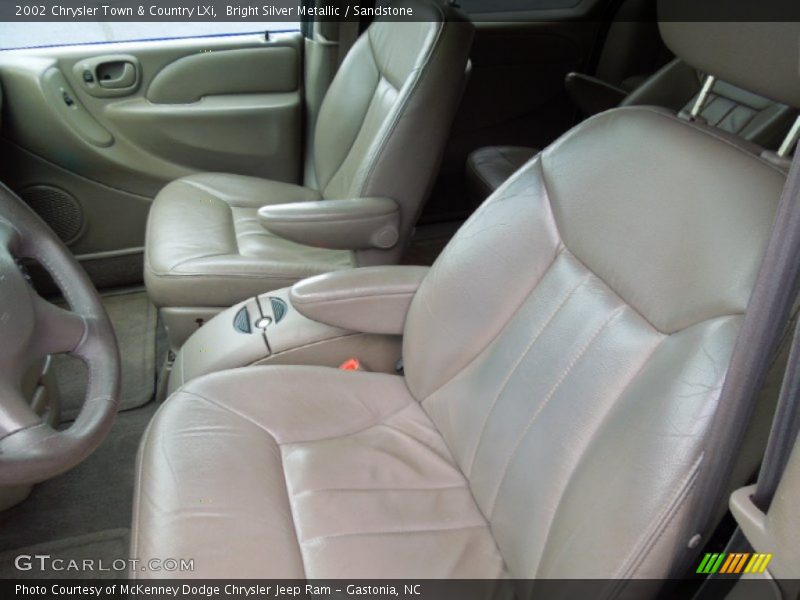 Front Seat of 2002 Town & Country LXi