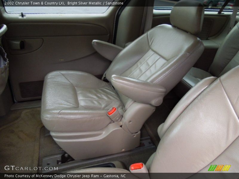 Rear Seat of 2002 Town & Country LXi