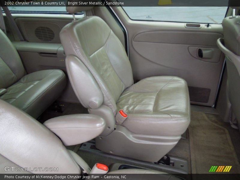 Rear Seat of 2002 Town & Country LXi