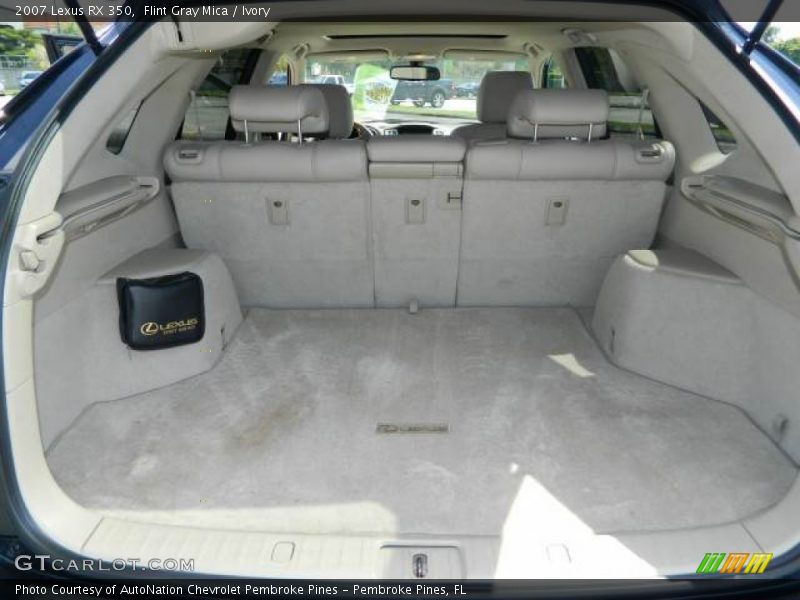 Flint Gray Mica / Ivory 2007 Lexus RX 350