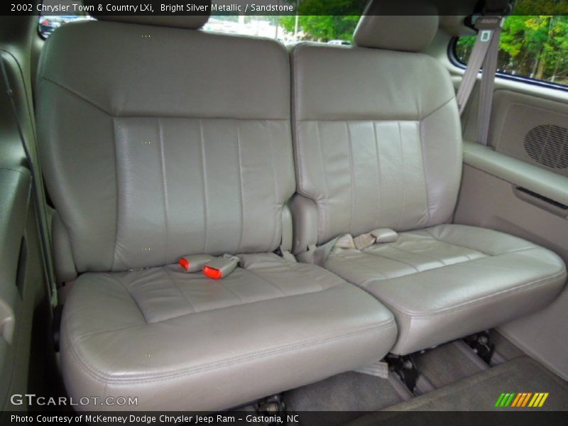 Rear Seat of 2002 Town & Country LXi