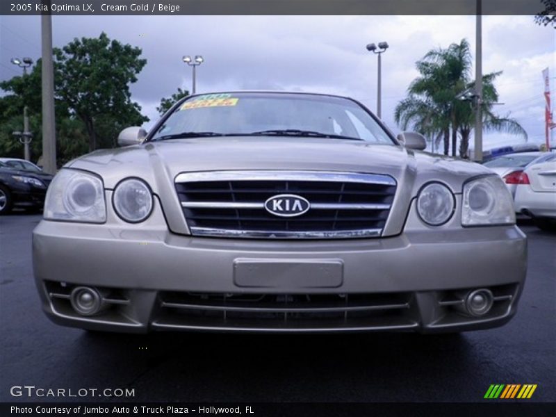 Cream Gold / Beige 2005 Kia Optima LX