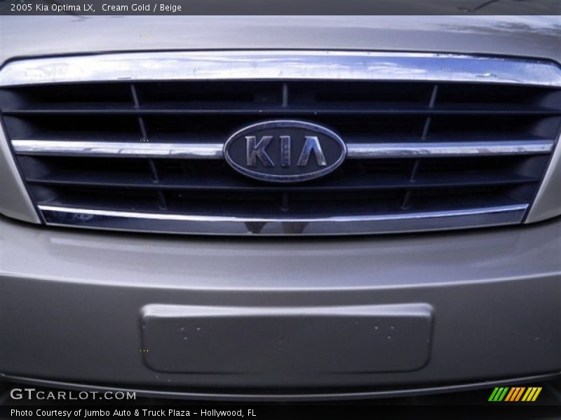 Cream Gold / Beige 2005 Kia Optima LX