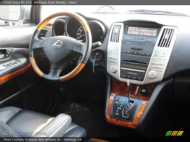 Millenium Silver Metallic / Black 2008 Lexus RX 350