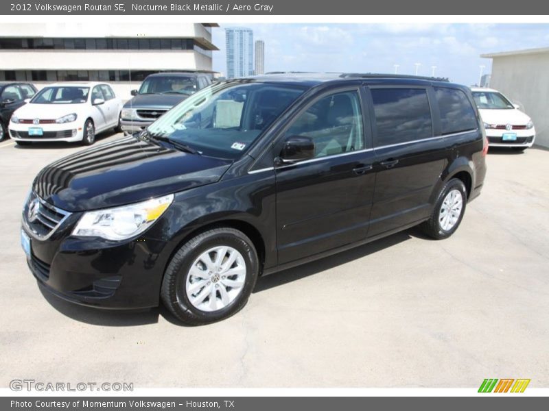 Nocturne Black Metallic / Aero Gray 2012 Volkswagen Routan SE