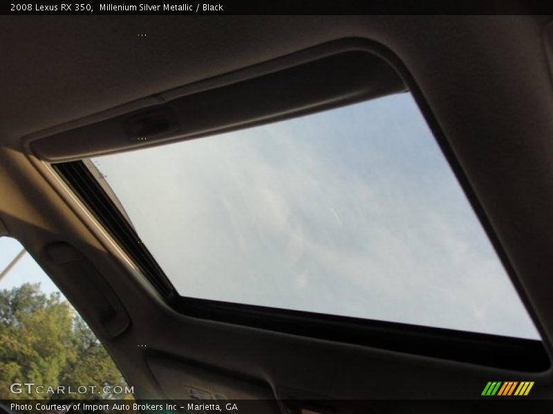 Millenium Silver Metallic / Black 2008 Lexus RX 350