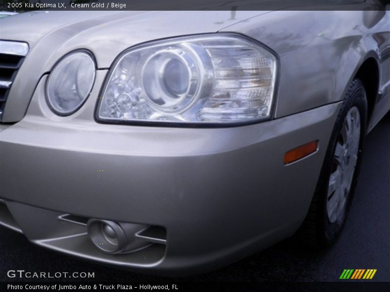 Cream Gold / Beige 2005 Kia Optima LX