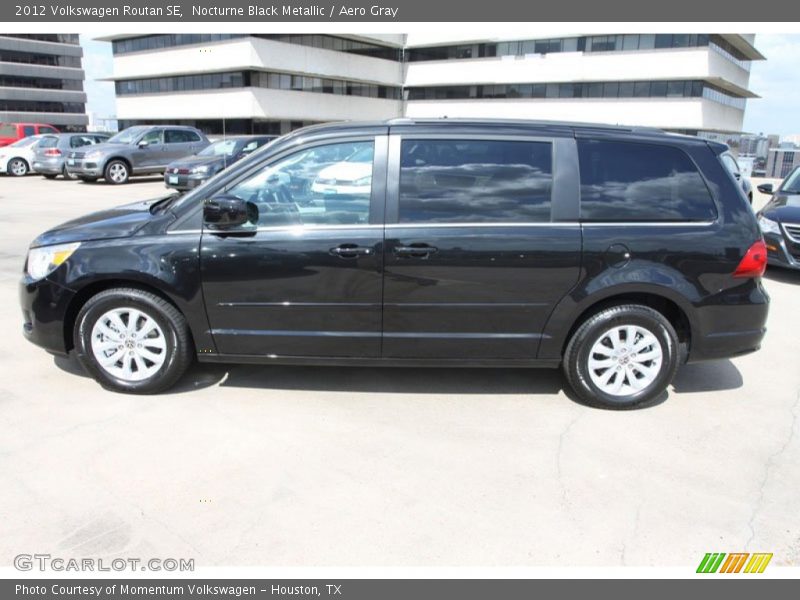 Nocturne Black Metallic / Aero Gray 2012 Volkswagen Routan SE