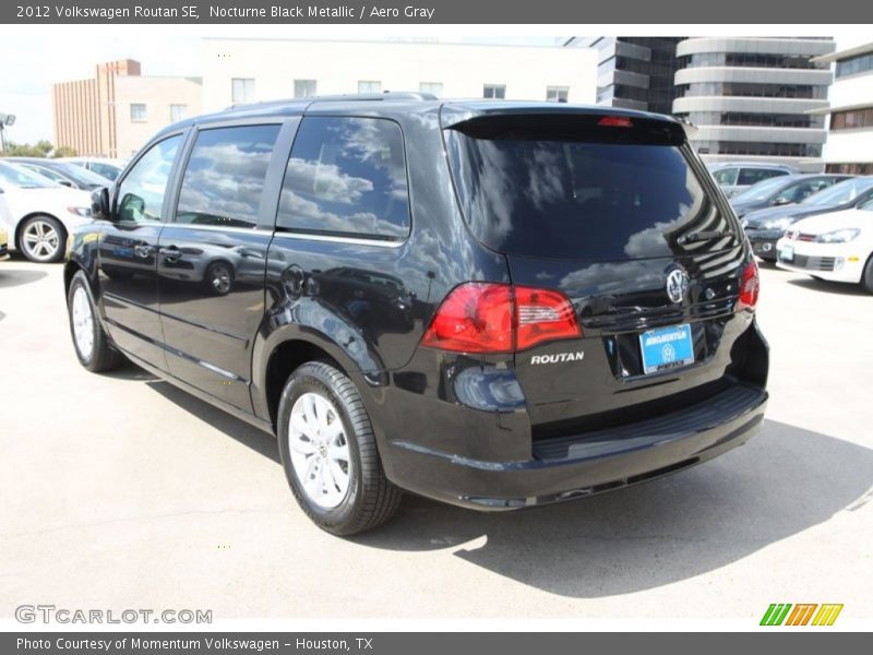 Nocturne Black Metallic / Aero Gray 2012 Volkswagen Routan SE