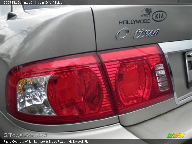 Cream Gold / Beige 2005 Kia Optima LX