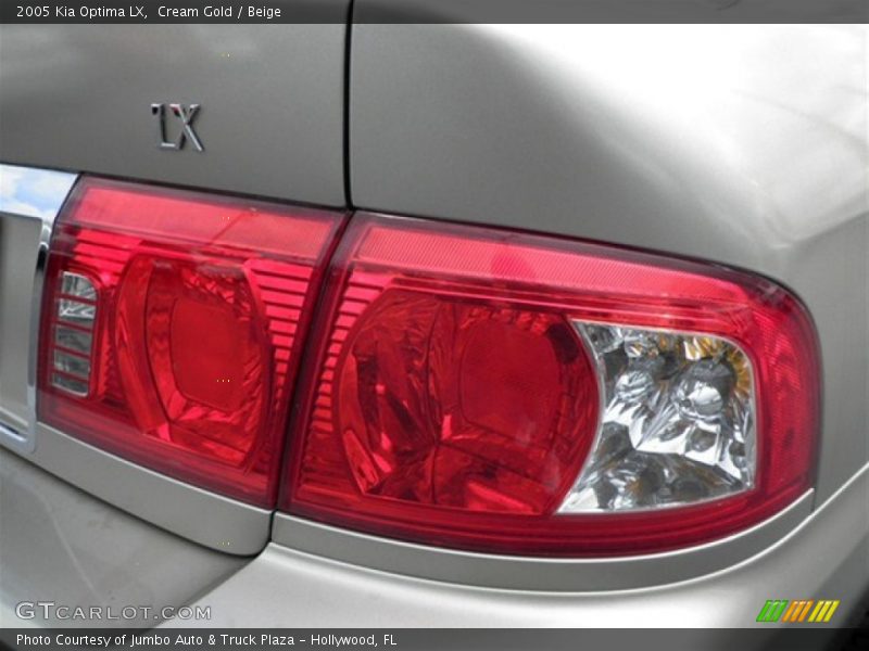 Cream Gold / Beige 2005 Kia Optima LX