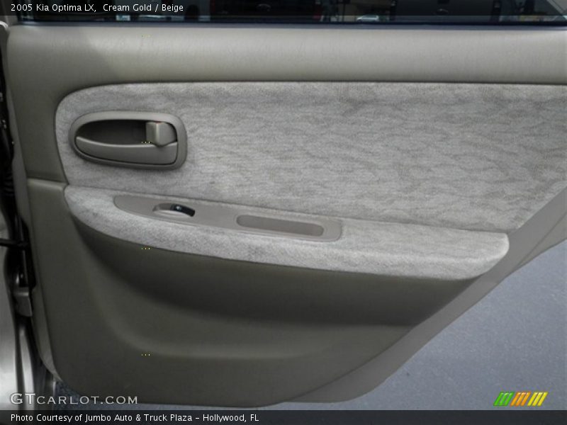 Cream Gold / Beige 2005 Kia Optima LX