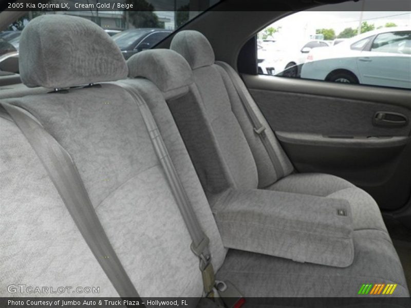 Cream Gold / Beige 2005 Kia Optima LX