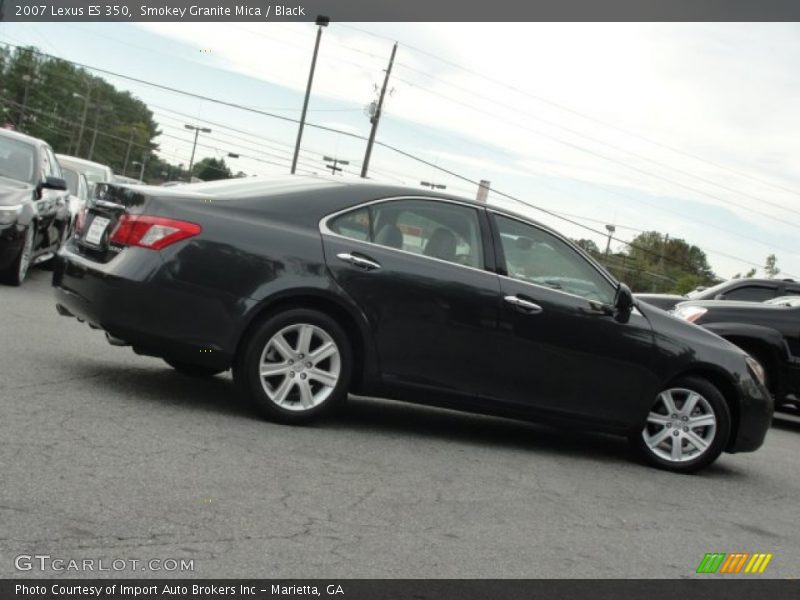 Smokey Granite Mica / Black 2007 Lexus ES 350