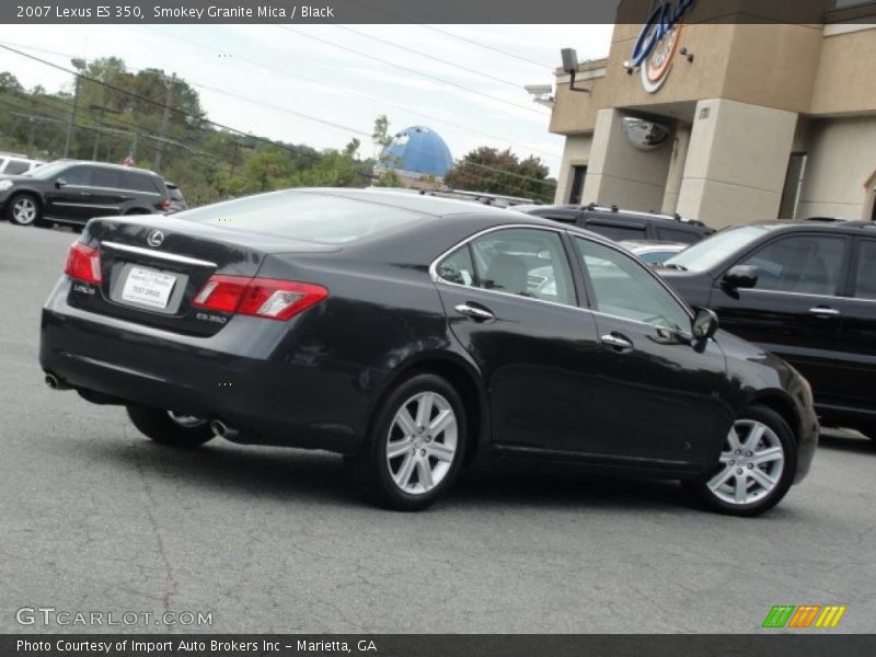 Smokey Granite Mica / Black 2007 Lexus ES 350