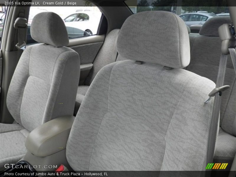Cream Gold / Beige 2005 Kia Optima LX