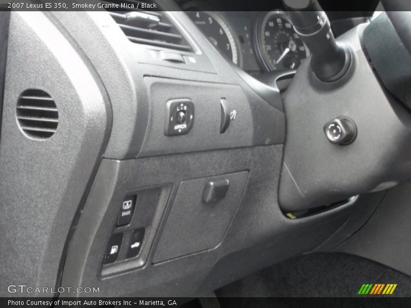 Smokey Granite Mica / Black 2007 Lexus ES 350