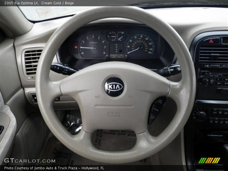 Cream Gold / Beige 2005 Kia Optima LX