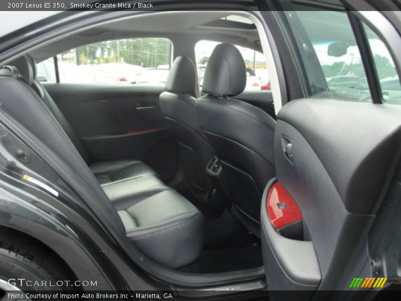 Smokey Granite Mica / Black 2007 Lexus ES 350