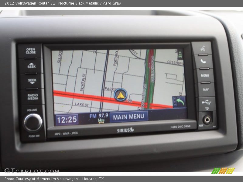 Nocturne Black Metallic / Aero Gray 2012 Volkswagen Routan SE