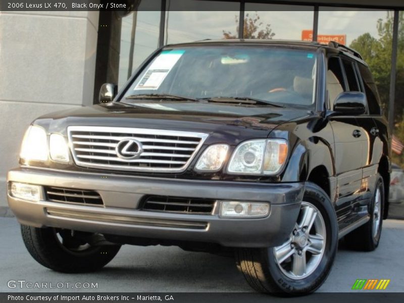 Black Onyx / Stone 2006 Lexus LX 470