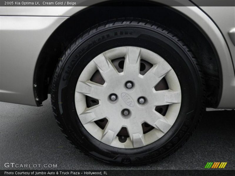 Cream Gold / Beige 2005 Kia Optima LX