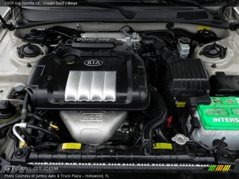 Cream Gold / Beige 2005 Kia Optima LX