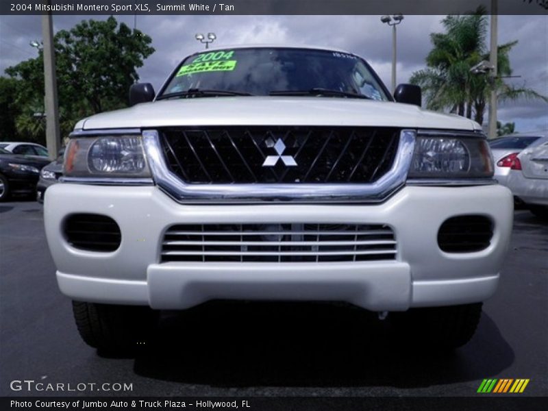 Summit White / Tan 2004 Mitsubishi Montero Sport XLS