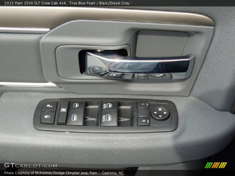 Controls of 2013 1500 SLT Crew Cab 4x4