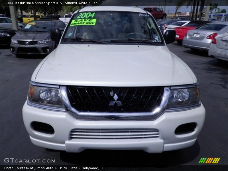 Summit White / Tan 2004 Mitsubishi Montero Sport XLS