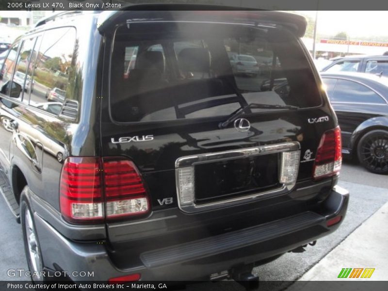 Black Onyx / Stone 2006 Lexus LX 470