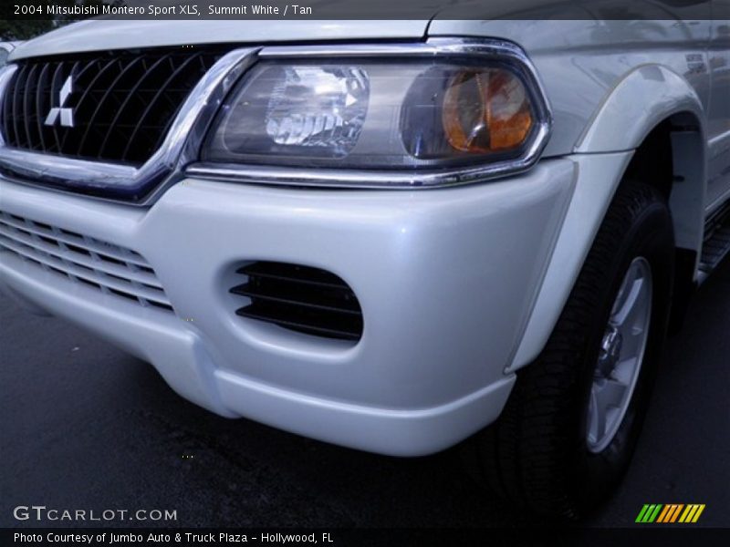 Summit White / Tan 2004 Mitsubishi Montero Sport XLS