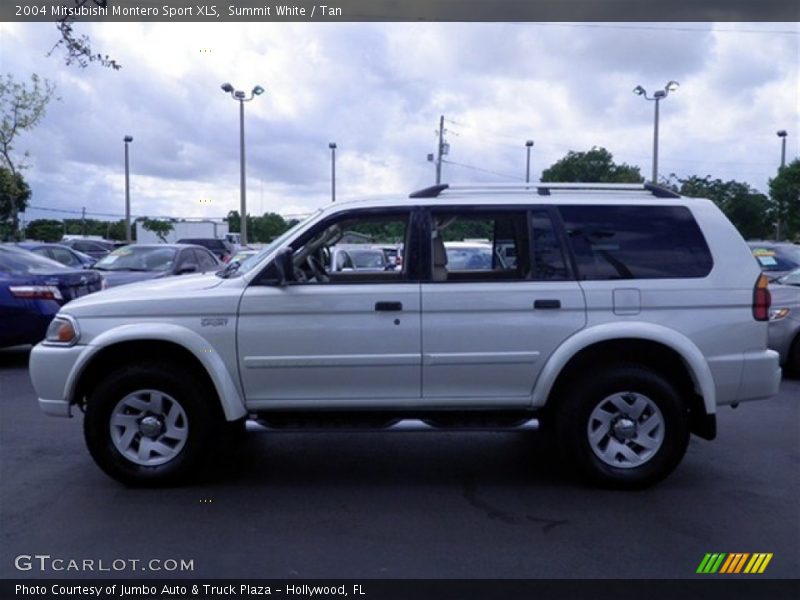 Summit White / Tan 2004 Mitsubishi Montero Sport XLS