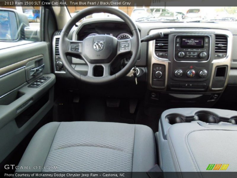 Dashboard of 2013 1500 SLT Crew Cab 4x4