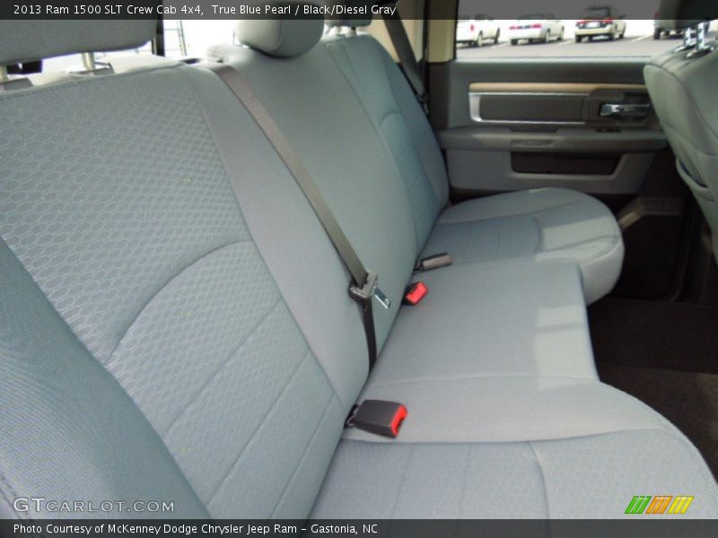 Rear Seat of 2013 1500 SLT Crew Cab 4x4